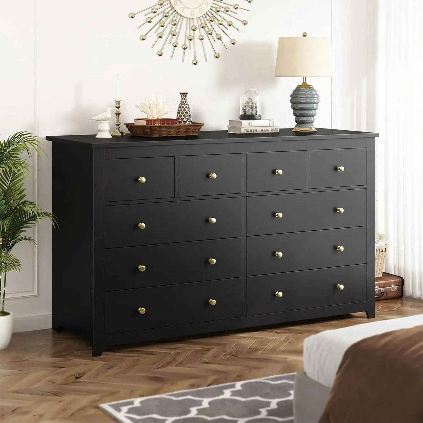 10 Drawer Dresser & Chest of Drawers