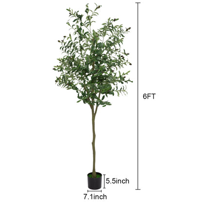 Artificial Olive Tree Faux Olive Tree 5ft/6ft/7ft Tall