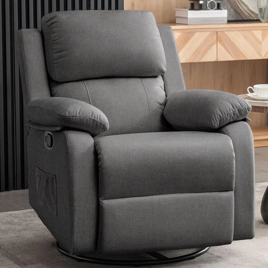 Recliner Chair, 360 Swivel Rocker Chair for Adults