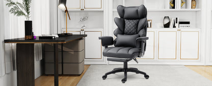 Office Chair with Pocket Spring Cushion and Lumbar Support