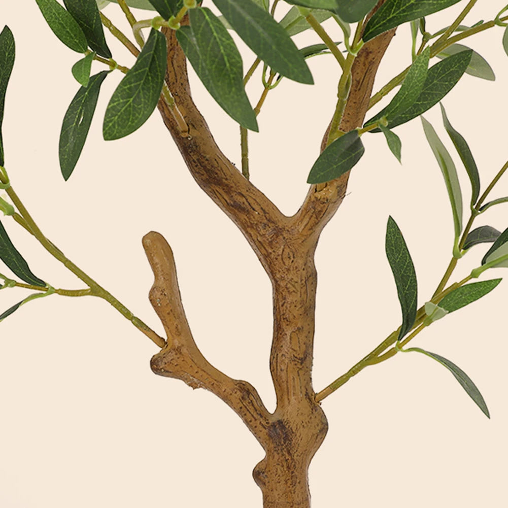 1Pc/2Pcs Artificial Olive Tree 4ft / 5ft / 6ft, Large Plant