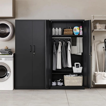 Metal Wardrobe Cabinets with Lock