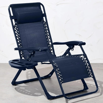 Adjustable Zero Gravity Chair, Monochromatic Folding