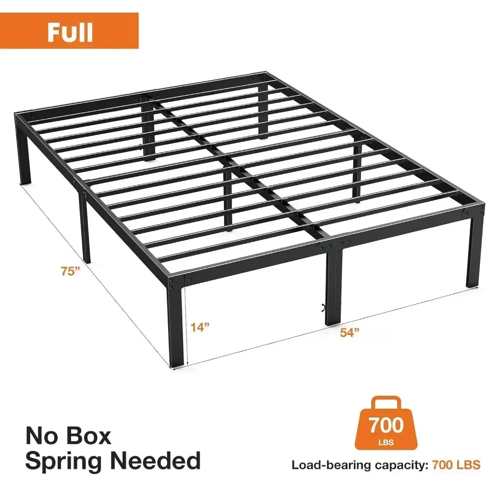 Metal Queen Bed Frame- Full, King,Twin and Queen Frame Sizes