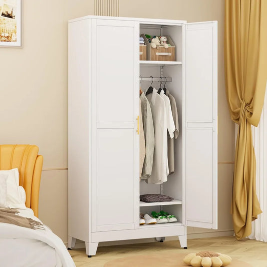 Wardrobe Closet with 2 Doors