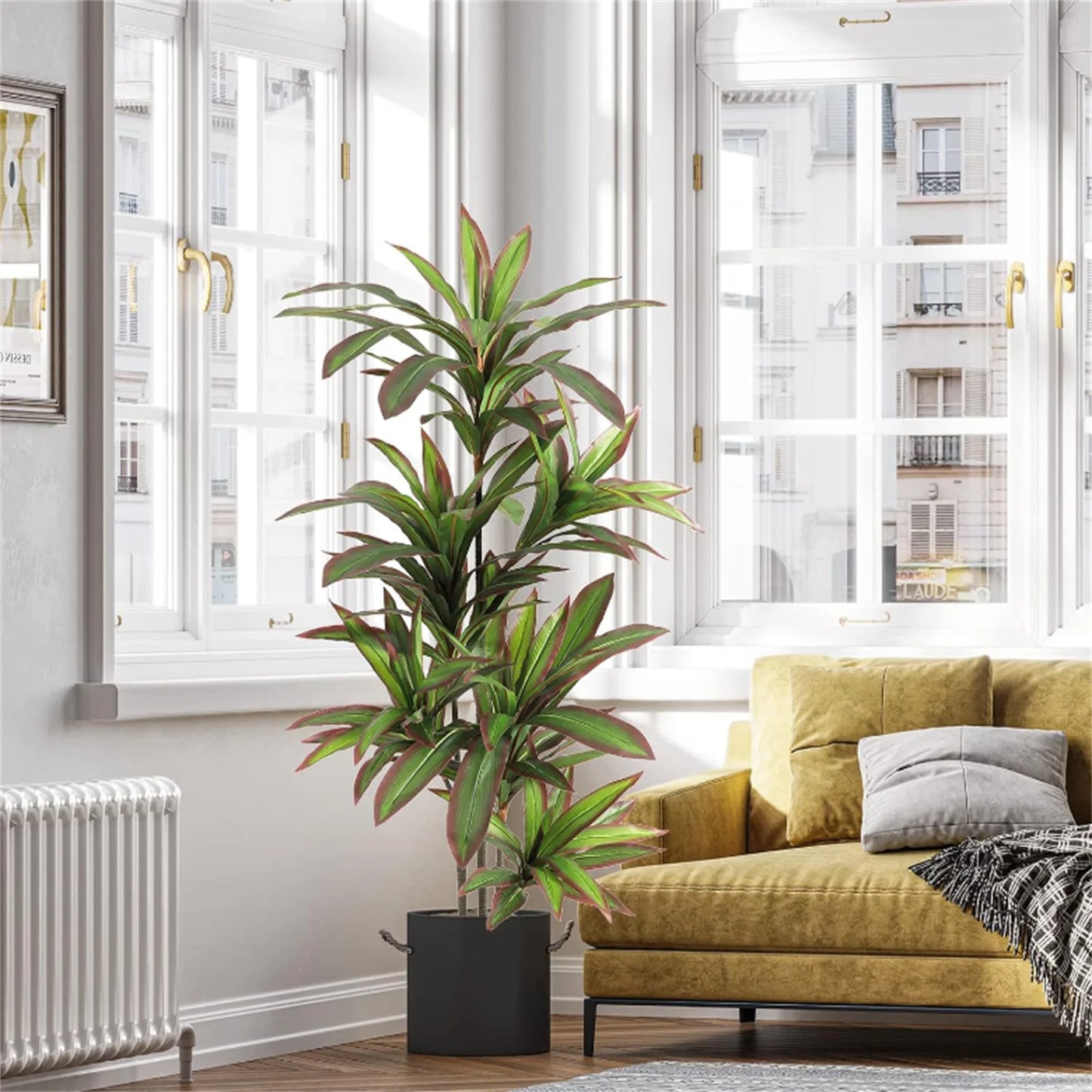 Artificial Dracaena Plant Indoor, 120cm/150cm Tall