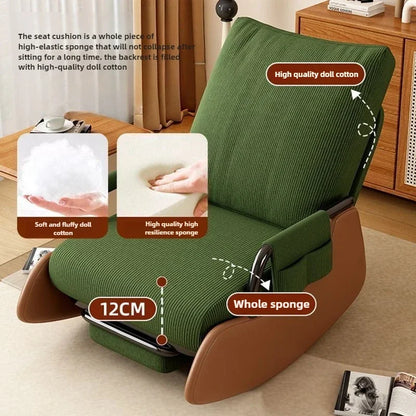 Reclining chair lunch break folding
