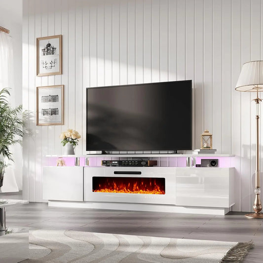 Fireplace TV Stand with 40" Fireplace