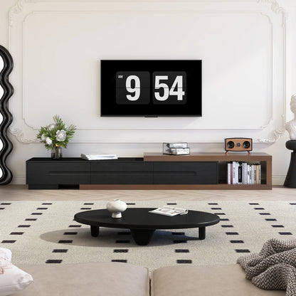 Extendable TV Stand for Up to 120"TV, 82-110 w/3 Drawers