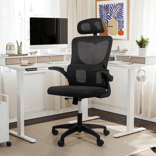 Ergonomic Office Chair, Adjustable Rotating