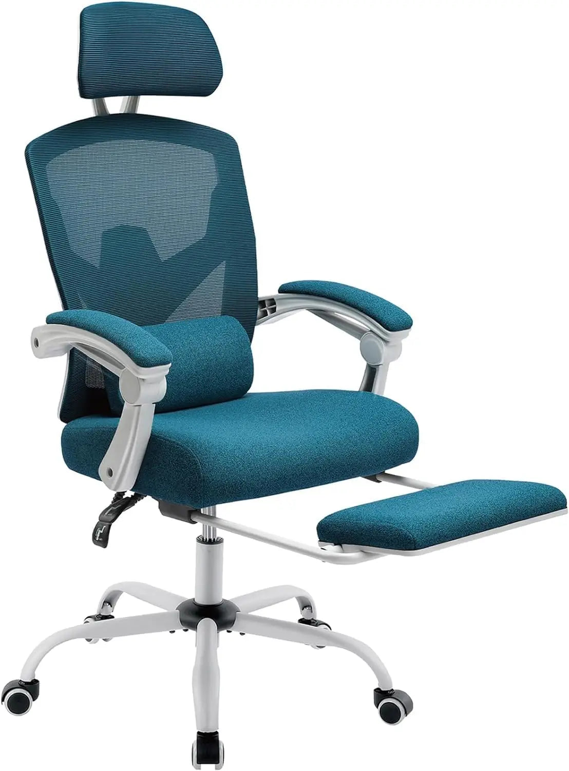 Home Office Desk Chair with Footrest