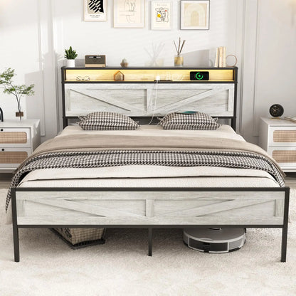 Queen/Full/Twing and King size Bed Frame with Storage