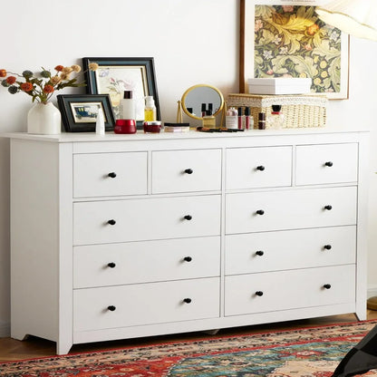 10 Drawer Dresser & Chest of Drawers