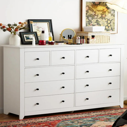 10 Drawer Dresser & Chest of Drawers