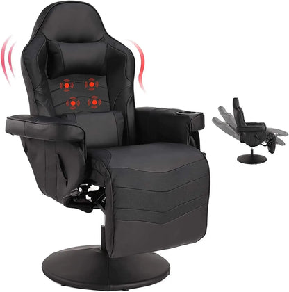 Massage Video Gaming Recliner Chair -Ergonomic Office Chair