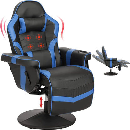 Massage Video Gaming Recliner Chair -Ergonomic Office Chair