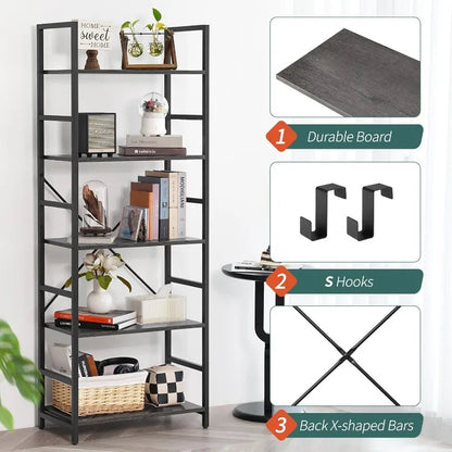 4 Tier Bookshelf - Small Bookcase