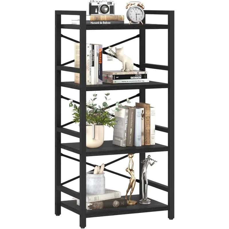 4 Tier Bookshelf - Small Bookcase